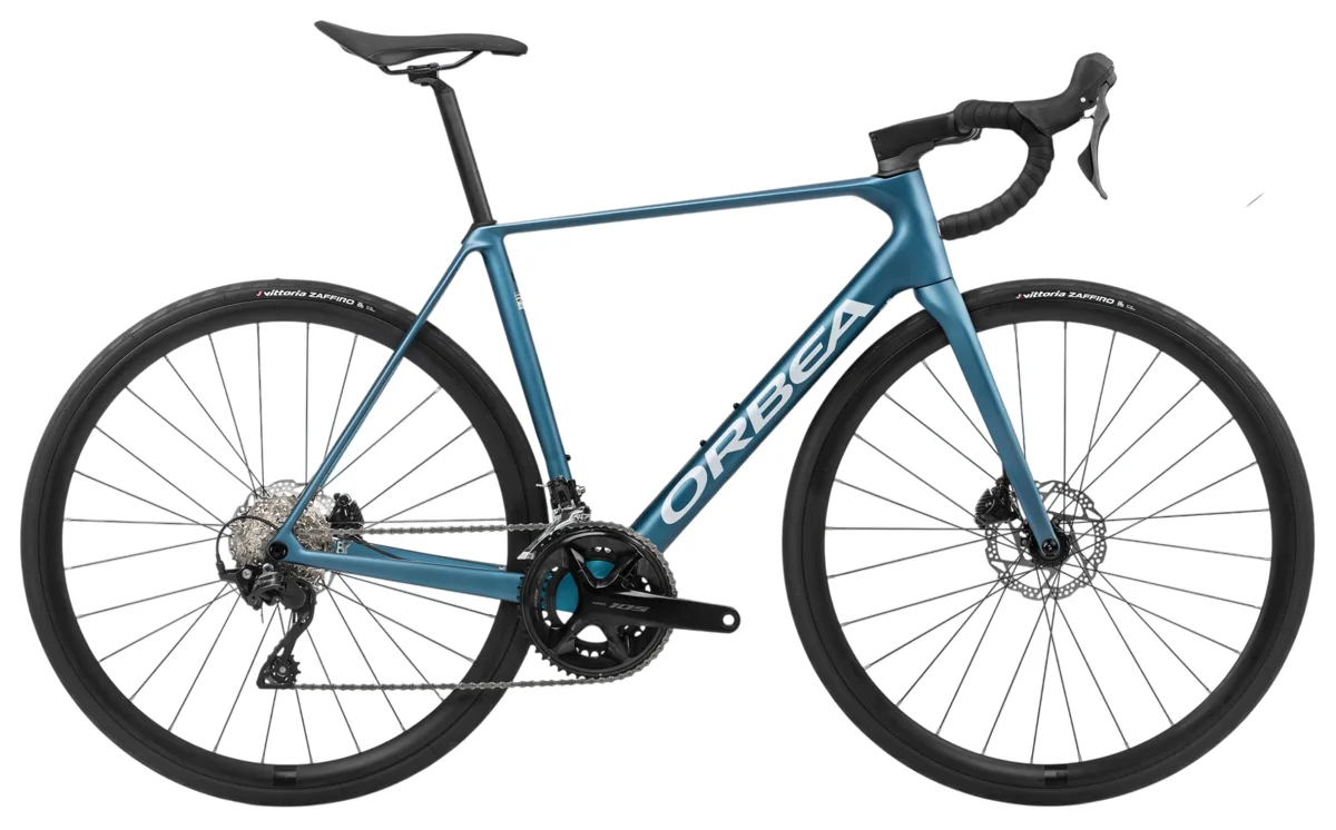 Orbea Orca M30 — Slate Blue-Halo Silver, maat 55 cm