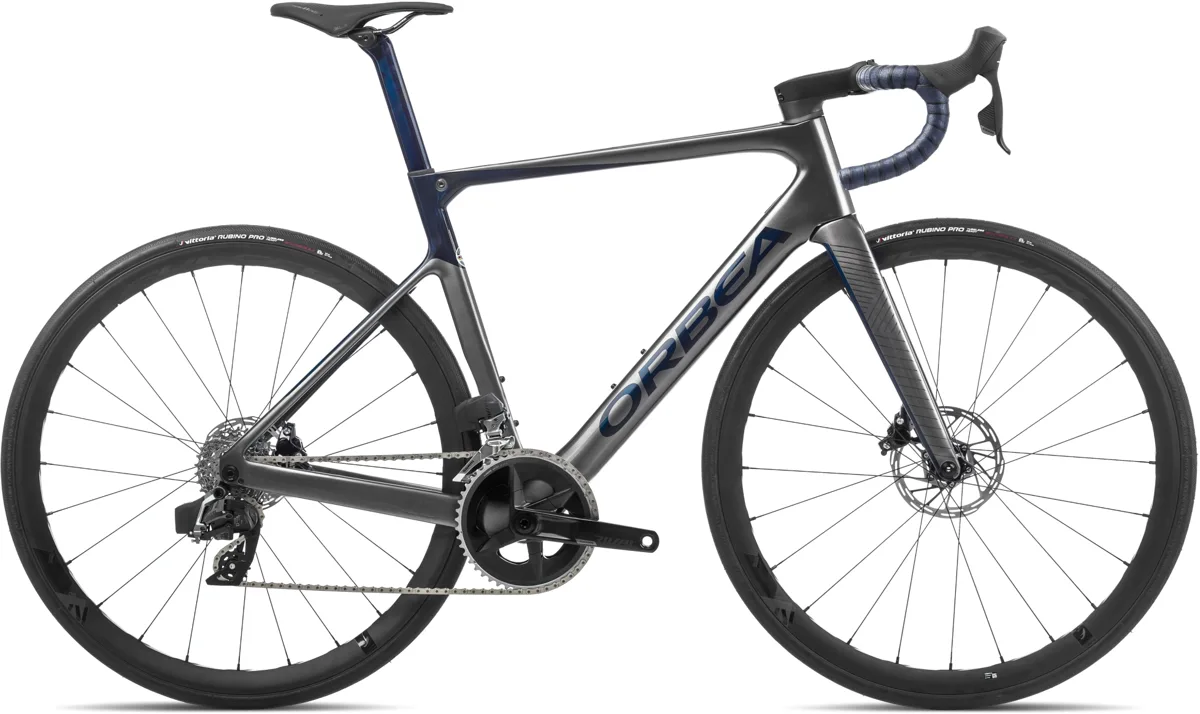 Orbea Orca M31e LTD — Blue Carbon (Gloss), maat 47 cm
