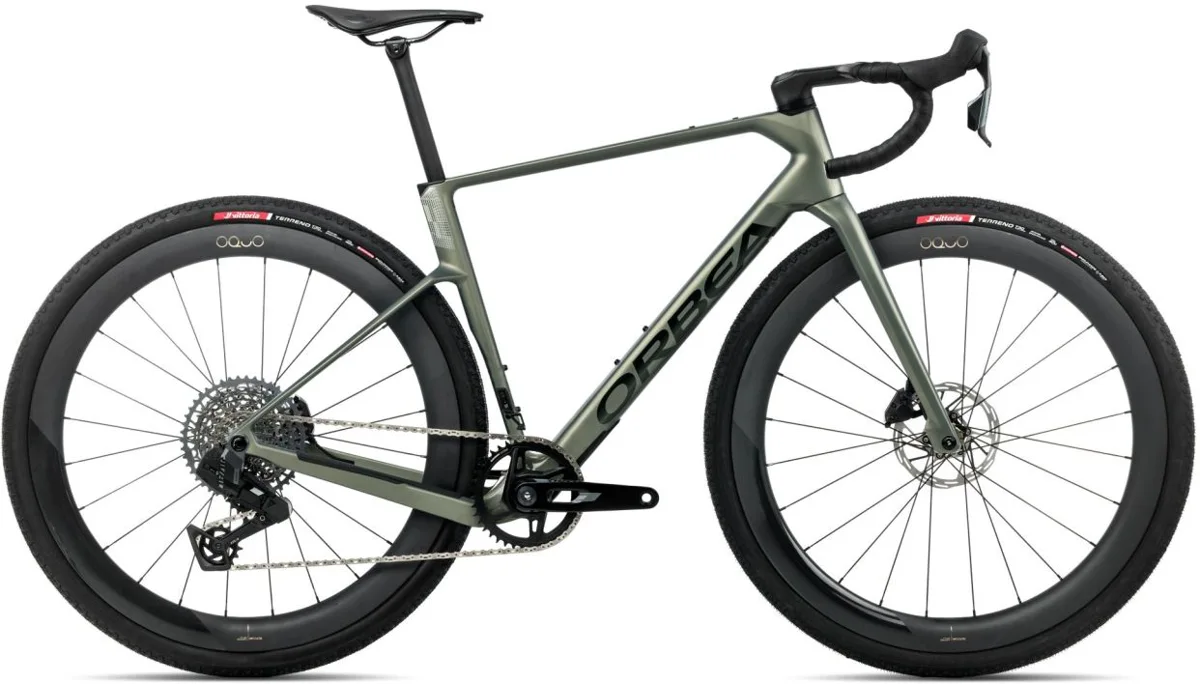 Orbea Terra Race M31e LTD 1X — Spaceship Green (Matt), maat M