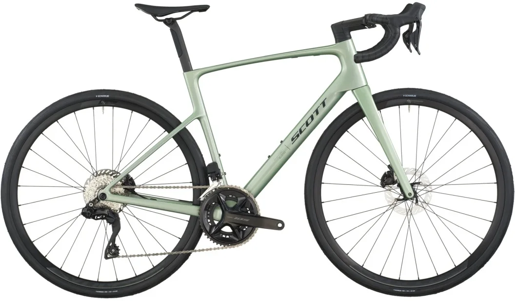 Scott Addict 40 — reseda green, maat M