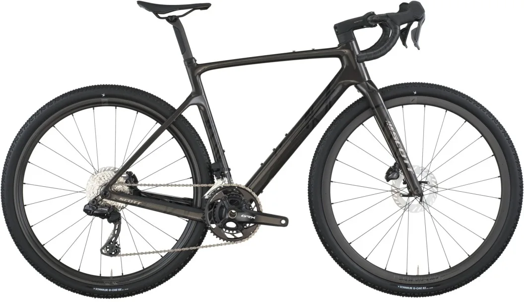 Scott Addict Gravel 15 — Carbon/Black, maat M