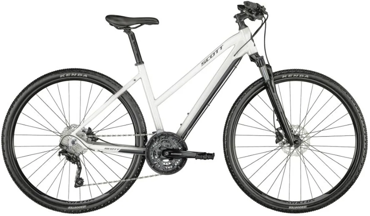 Scott Sub Cross 20 Lady — Pearl Snow White Gloss, maat L