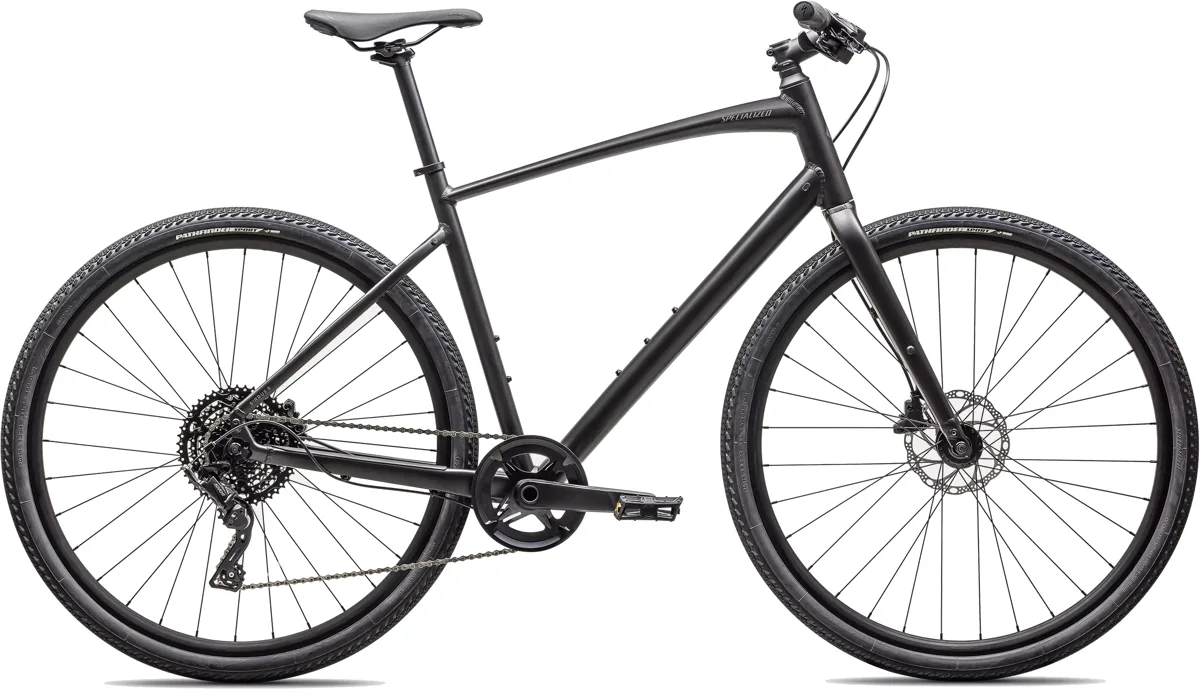 Specialized Sirrus X 3.0 — Satin Obsidian / Smoke Reflective, maat S