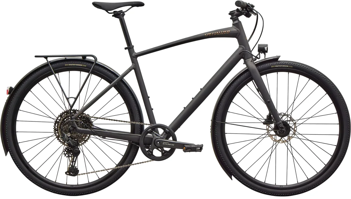 Specialized Sirrus X 3.0 EQ — Anthrazit, maat L